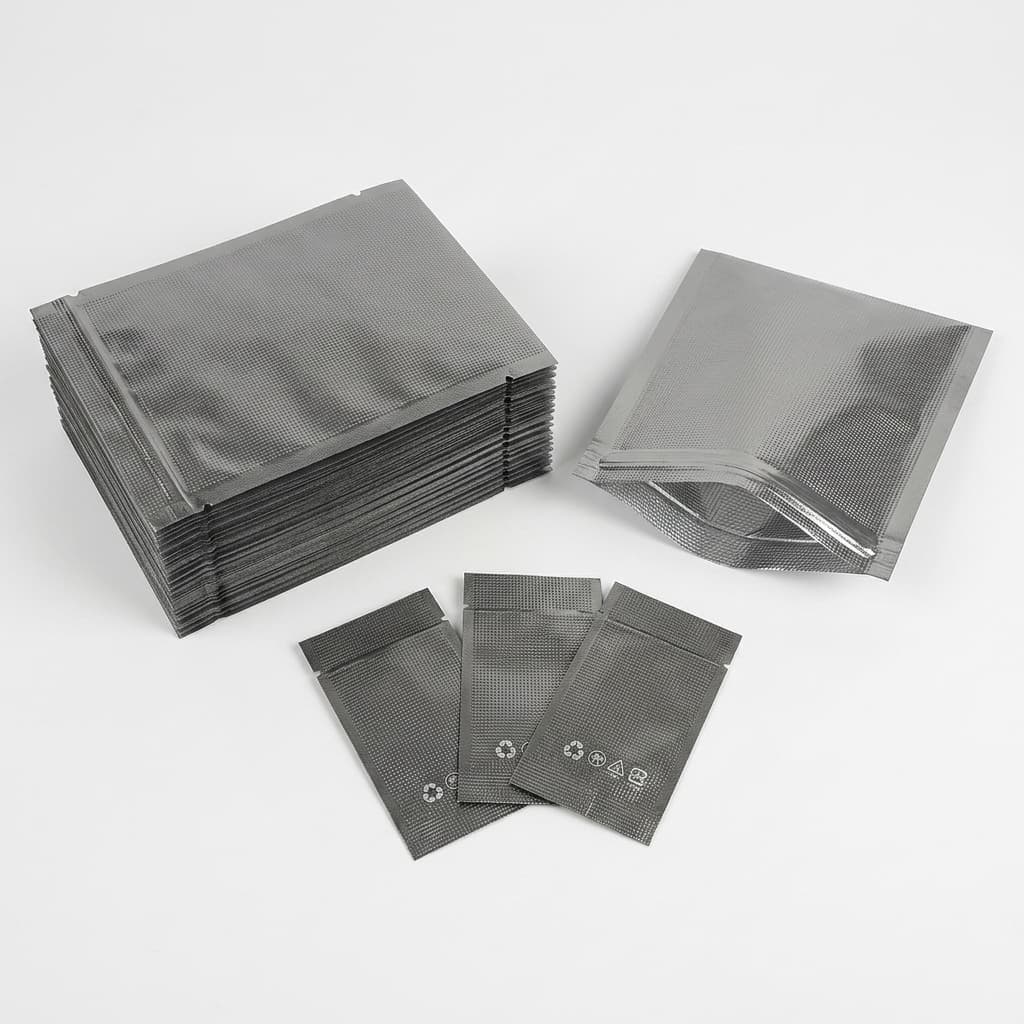 Antistatic vacuum packaging for international actuator shipments