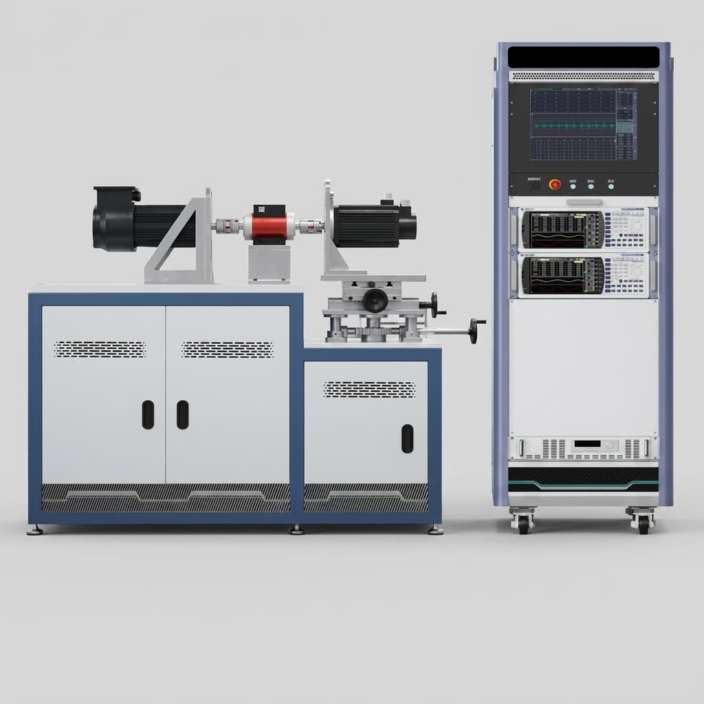 In-house validation bench for actuator and servo joint testing